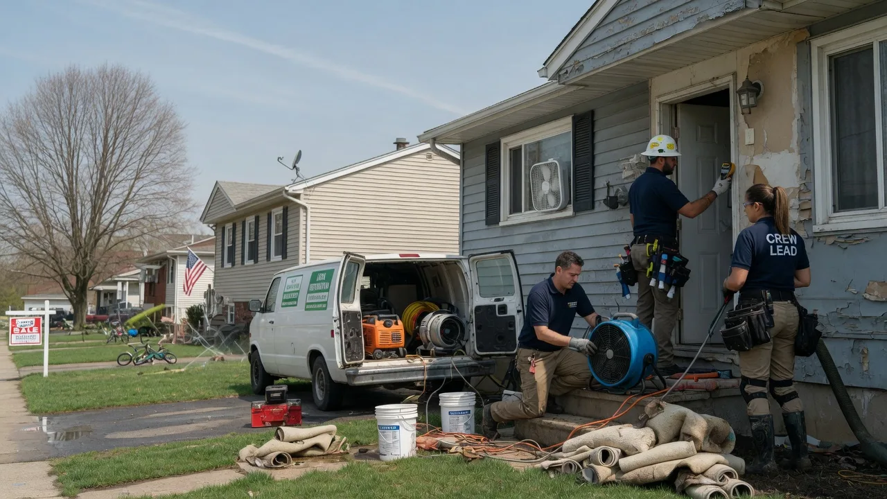 Flood Cleanup in Pleasant Hill, IA near me